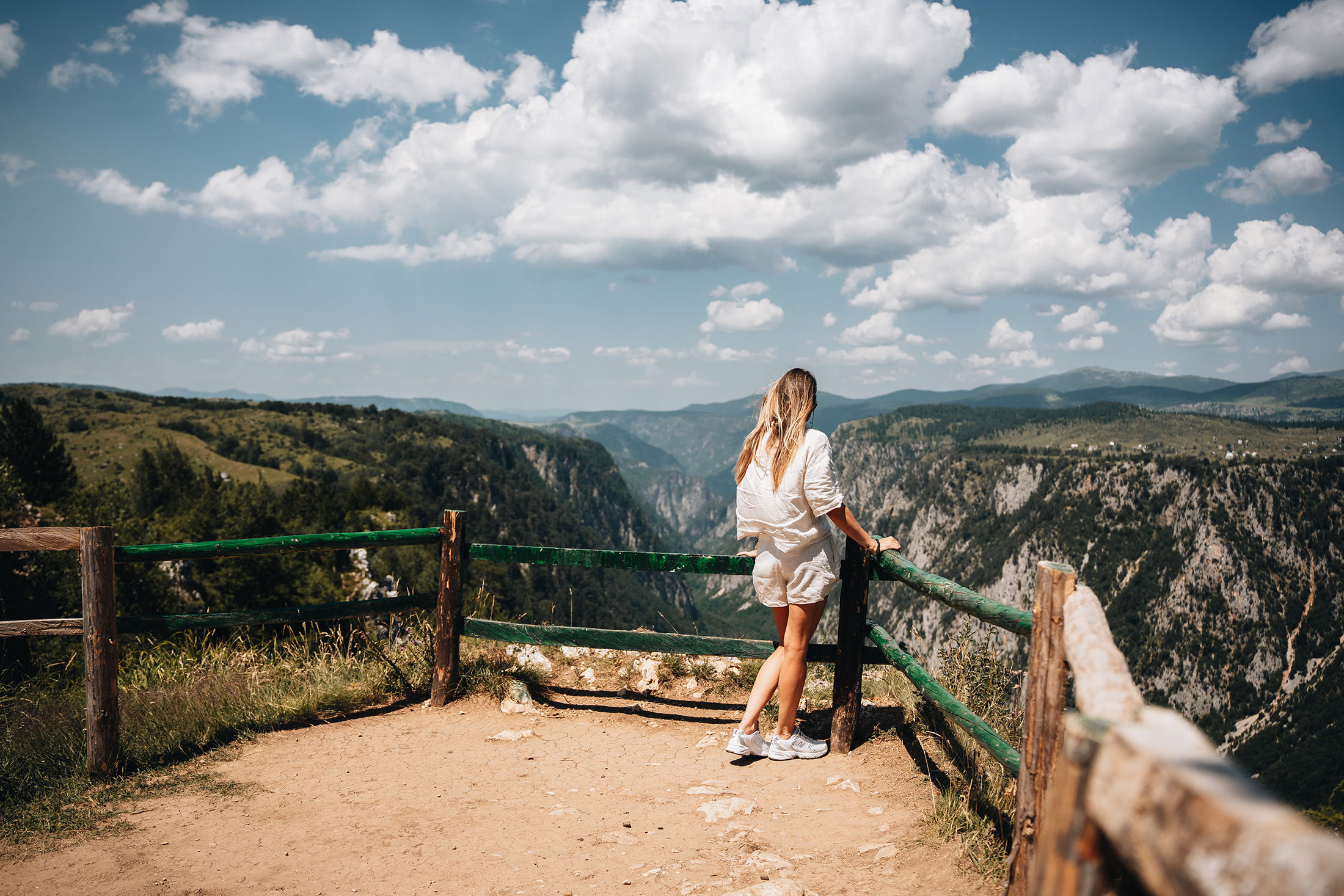 view over the canyon