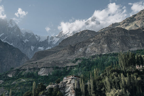 mountain views hunza valley mountain views hunza valley