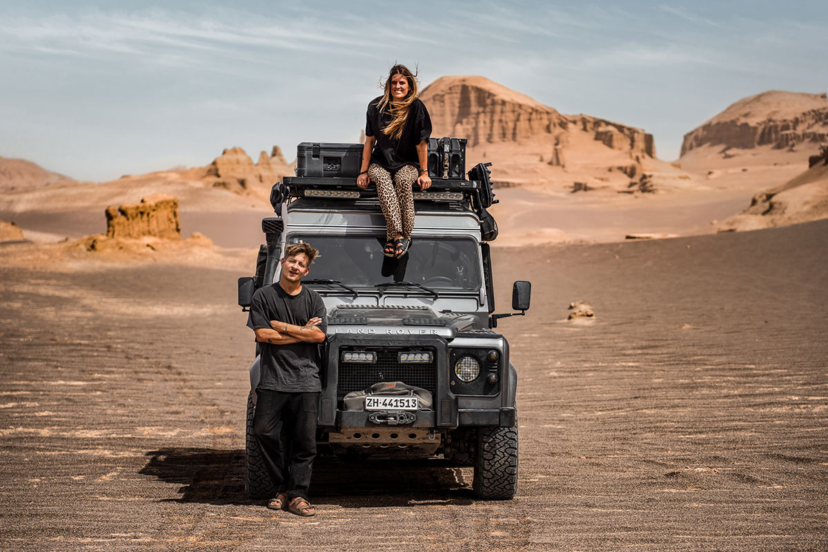 defender in lut desert
