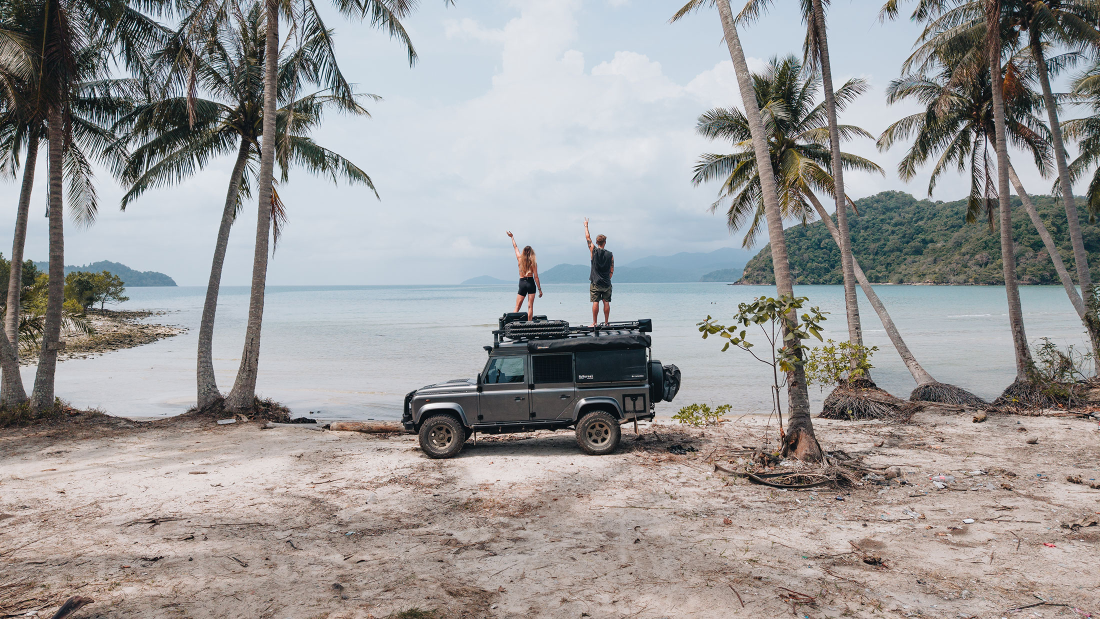 overlanding thailand with a landrover defender
