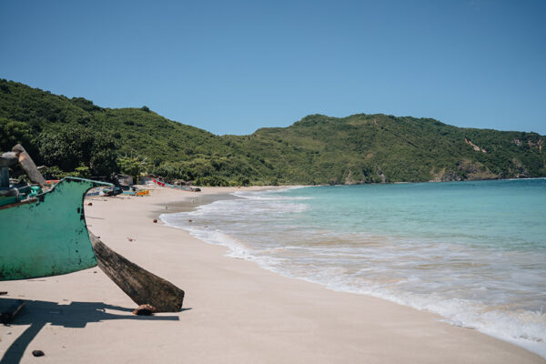 beautiful empty beach