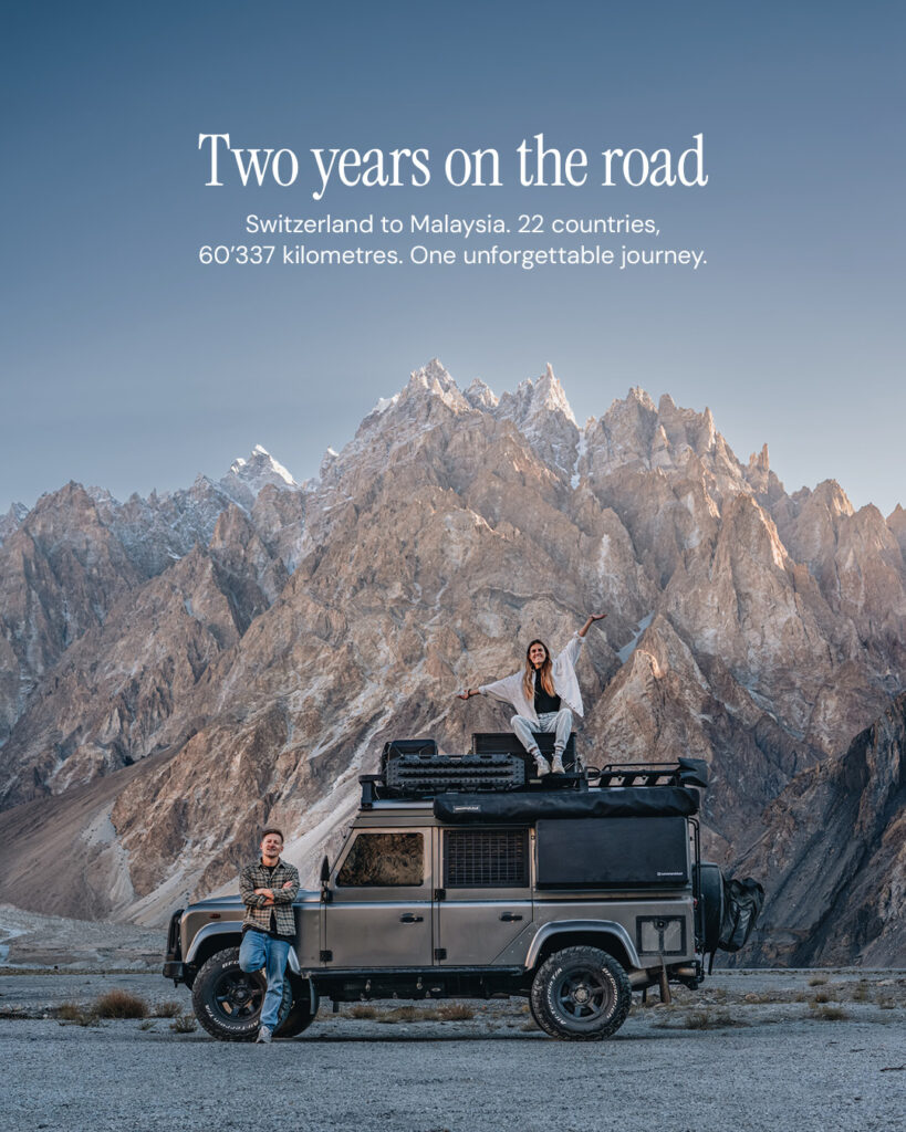 Phase 1 Wrap two years road trip switzerland to south east asia